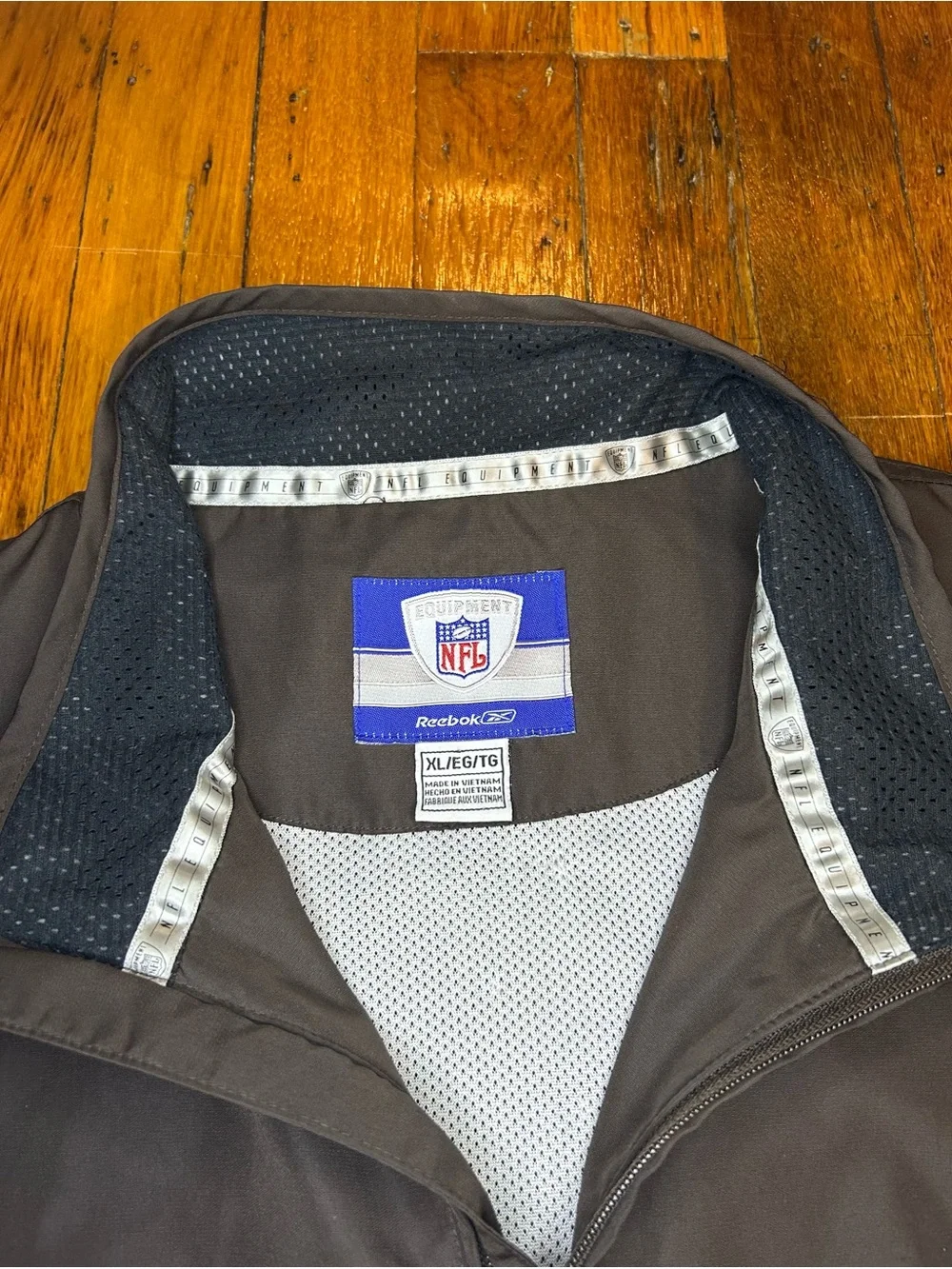 Cleveland Browns Quarter Zip Pullover Windbreaker